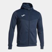 Pánská mikina JOMA CAMPUS STREET ZIP-UP HOODIE NAVY