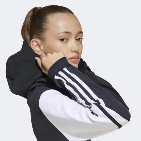 Dětská mikina adidas SQ25 SW HOOD Y - foto 5